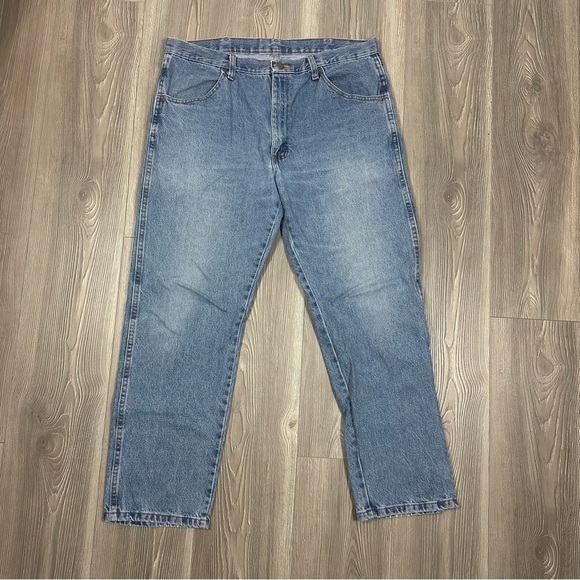 Rustler Other - Rustler medium wash vintage straight leg‎ denim jeans size 36x29